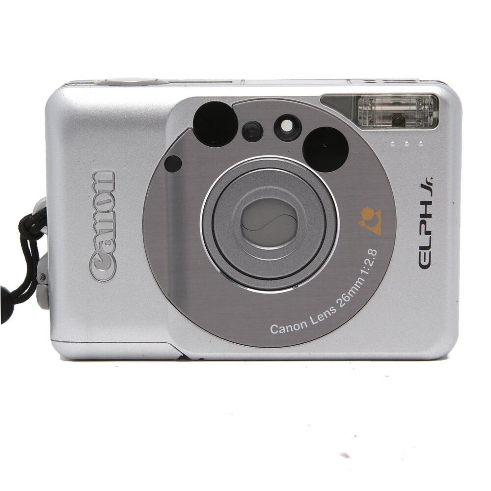 Vintage Canon ELPH JR Advantix Film Compact Pocket Camera  1997 w/Case TESTED